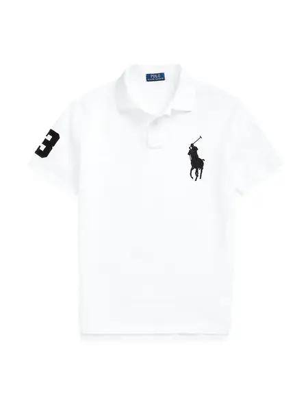Polo Ralph Lauren Tričko  čierna / biela