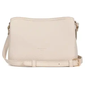 Dámská crossbody kabelka Hexagona Kajta - krémová