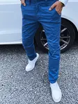 Modré pánské chino kalhoty Dstreet