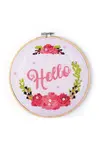 Graine Creative Sada na vyšívanie   Graine Creative Hello In Wood