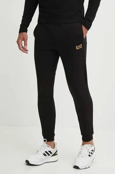 Bavlnené tepláky EA7 Emporio Armani