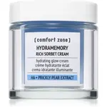 Comfort Zone Hydramemory Rich Sorbet Cream bohatý hydratační krém pro rozjasnění pleti 50 ml