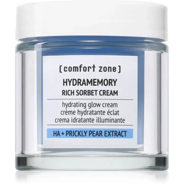 Comfort Zone Hydramemory Rich Sorbet Cream bohatý hydratační krém pro rozjasnění pleti 50 ml