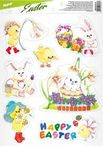 Okenní fólie velikonoční VE007 30x42cm