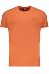 Pánské oranžové triko s krátkým rukávem