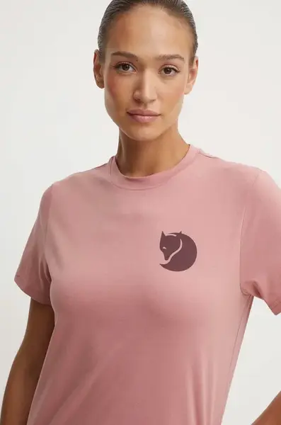 Fjallraven Tričko Fjallraven Fox Boxy Logo