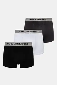 Karl Lagerfeld přiléhavé boxerky pánské bavlněné s elastanem 3-pack