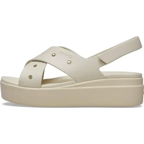 Crocs Sandále 'Brooklyn 4U'  krémová