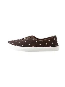 Next Slip-on obuv 'Forever Comfort'  čokoládová / biela