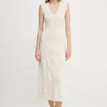 Šaty Morgan béžová barva, maxi, přiléhavé, RMALISA