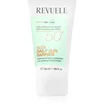 Revuele Aloe Daily Sun Barrier SPF 50+ zklidňující denní krém SPF 50+ 50 ml