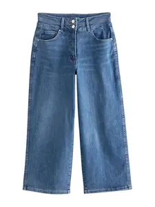 Next Džínsy  modrá denim
