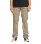 Volcom pánské kalhoty Frickin Modern Stret Khaki | Zelená | Velikost 34 x 34