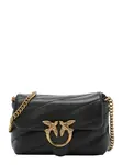 PINKO Taška cez rameno 'Love Baby'  zlatá / čierna