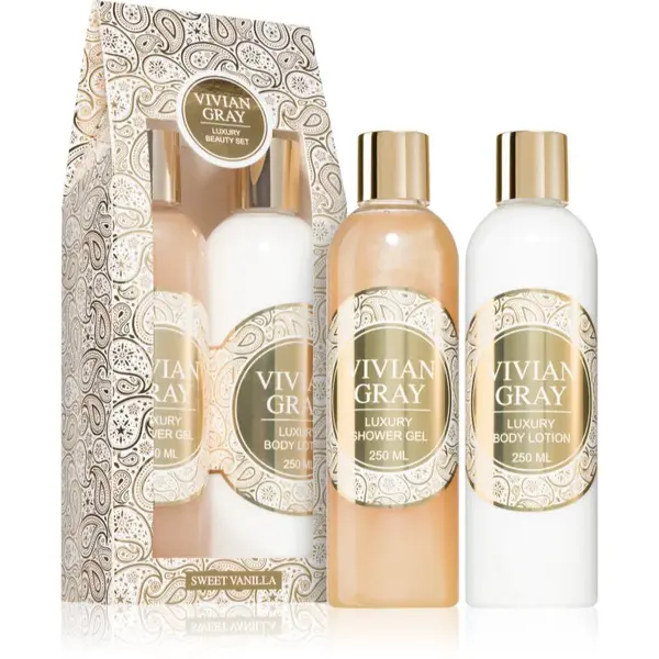 Vivian Gray Romance Vanilla & Patchouli darčeková sada na telo