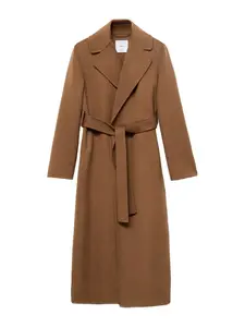 MANGO Prechodný kabát 'BATIN'  hnedá