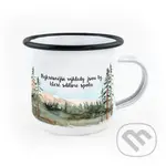Smaltovaný hrnek Nejkrásnější výhledy jsou ty, které sdílíme spolu