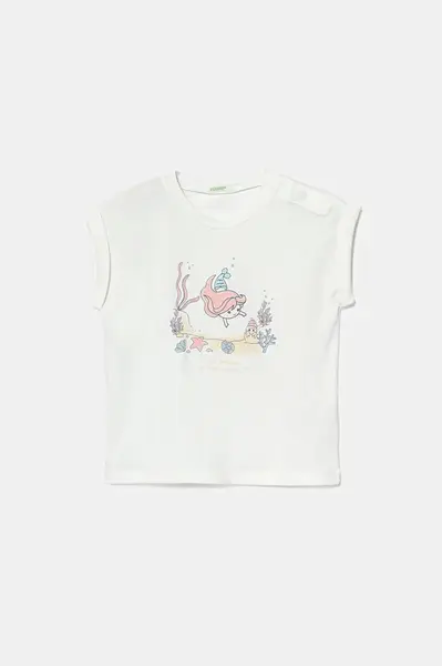 Dětské bavlněné tričko United Colors of Benetton