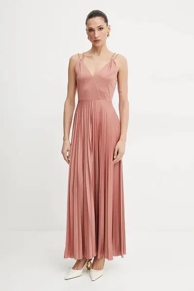 Šaty MAX&Co. oranžová barva, maxi, 2516621044200