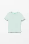 Dětské tričko United Colors of Benetton tyrkysová barva, 3F1AC10N4