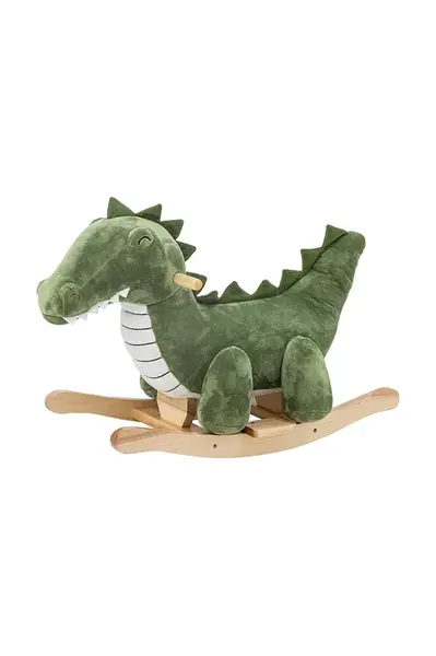 Houpací hračka Bloomingville Arnie Rocking Toy zelená barva