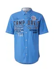 CAMP DAVID Košeľa  modrá / tmavomodrá / biela