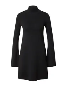 EDITED Pletené šaty 'Dunia'  čierna