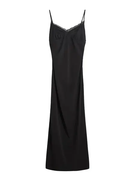 Bershka Šaty  čierna