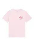 Calvin Klein Jeans Tričko  ružová / červená / čierna