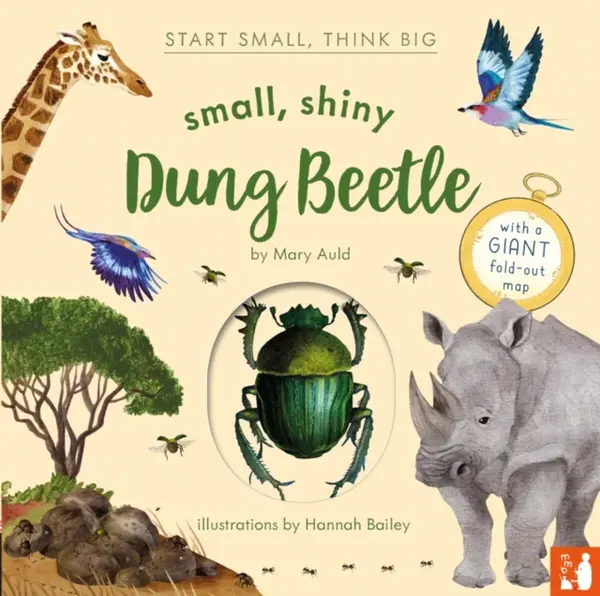 Small, Shiny Dung Beetle - Mary Auld