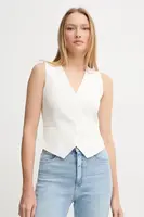 Vesta Calvin Klein béžová barva, jednořadá, K20K208242