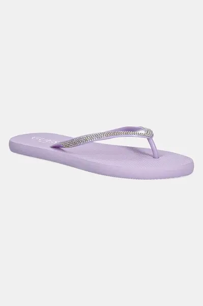 Žabky Guess FLIP FLOP RHINESTONE