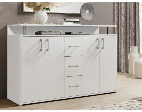 Komoda Drift, biela%