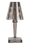Stolní LED lampa Leitmotiv Gem šedá barva