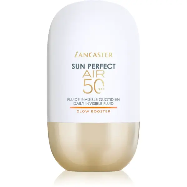 Lancaster Sun Perfect Air 50 Glow Booster ultra lehký ochranný fluid pro unavenou pleť SPF 50 40 ml