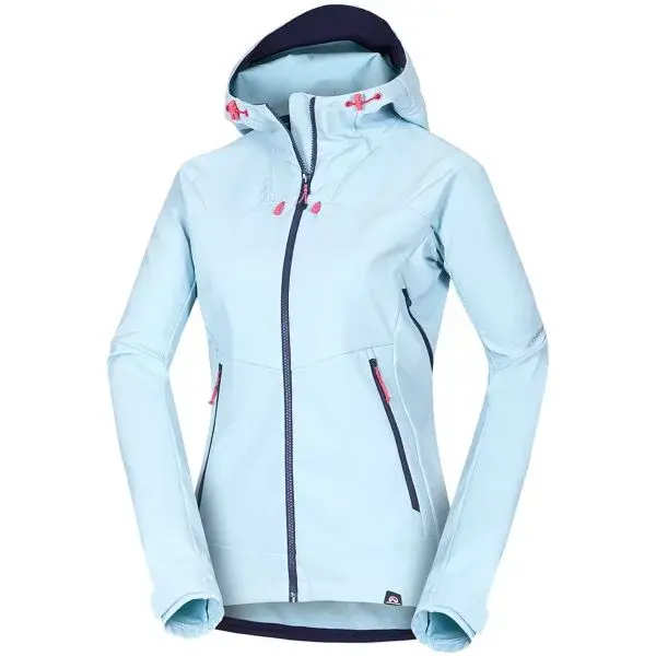 Northfinder DAMARIS Dámska softshellová bunda, svetlomodrá, veľkosť