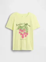 Dívčí tričko GAP s potiskem