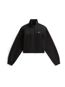 Tommy Jeans Flisová bunda  čierna / biela