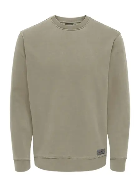 Only & Sons Mikina 'ONSBROCK'  sivá