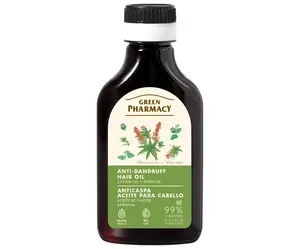 Olej proti lupům s ricinovým olejem a lopuchem Green Pharmacy Anti-Dandruff Hair Oil - 100 ml