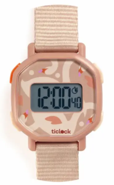 Digitální hodinky Poetic swans