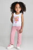 Dětské legíny Mayoral růžová barva, hladké, 3702