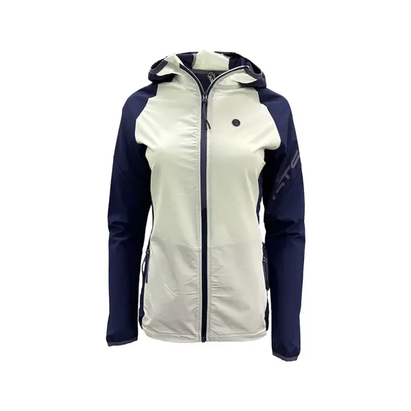 Dámská lehká bunda gts 403251 bílá/fialová 38