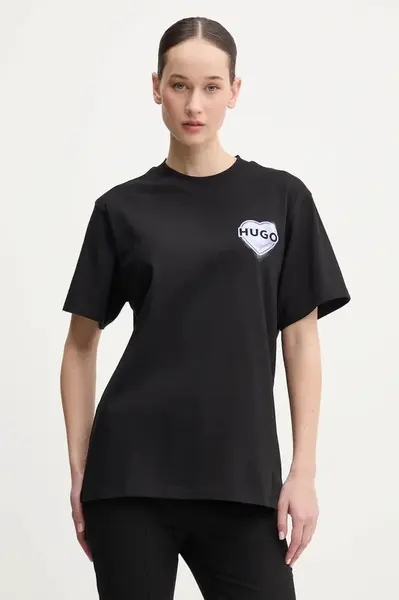 Bavlněné tričko HUGO