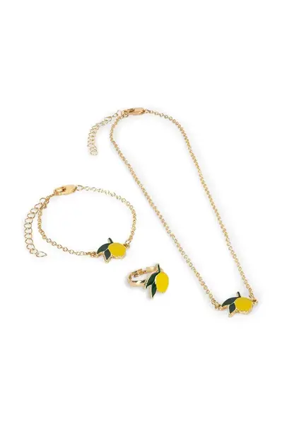 Sada šperků pro děti Konges Sløjd LEMON JEWELRY SET KS102888