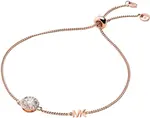 Michael Kors Něžný bronzový náramek se zirkony MKC1206AN791