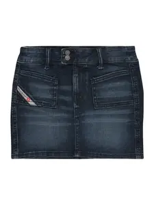 DIESEL Sukňa  modrá denim