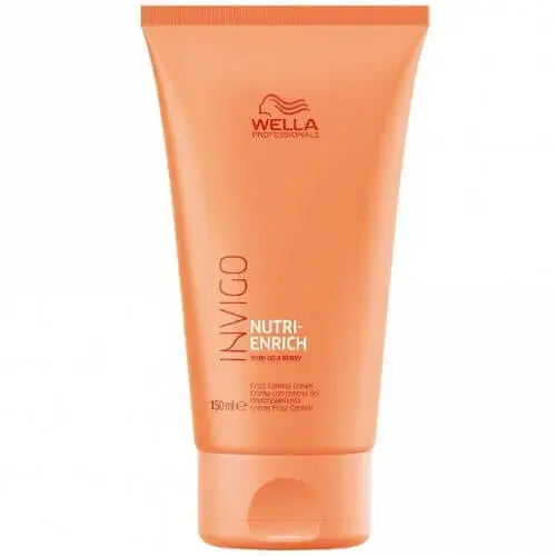 Wella Professionals Bezoplachový krém proti krepatění pro suché a poškozené vlasy Invigo Nutri-Enrich (Frizz Control Cream) 150 ml