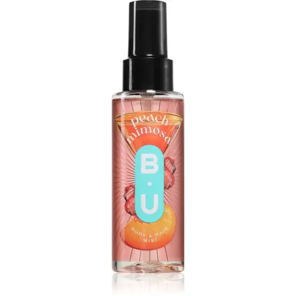 B.U. Peach Mimosa telový sprej pre ženy 100 ml