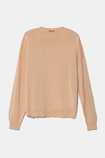 Dětský svetr Pinko oranžová barva, lehký, KFMA007.C.FL073